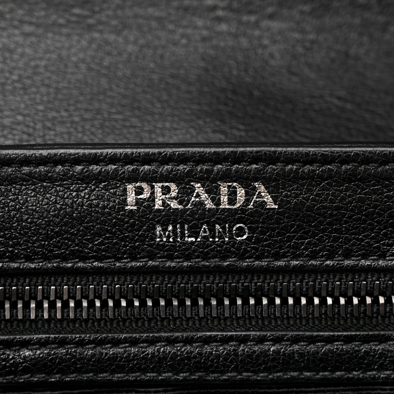 Prada Glace Calfskin Studded Crossbody Black 6 of 15