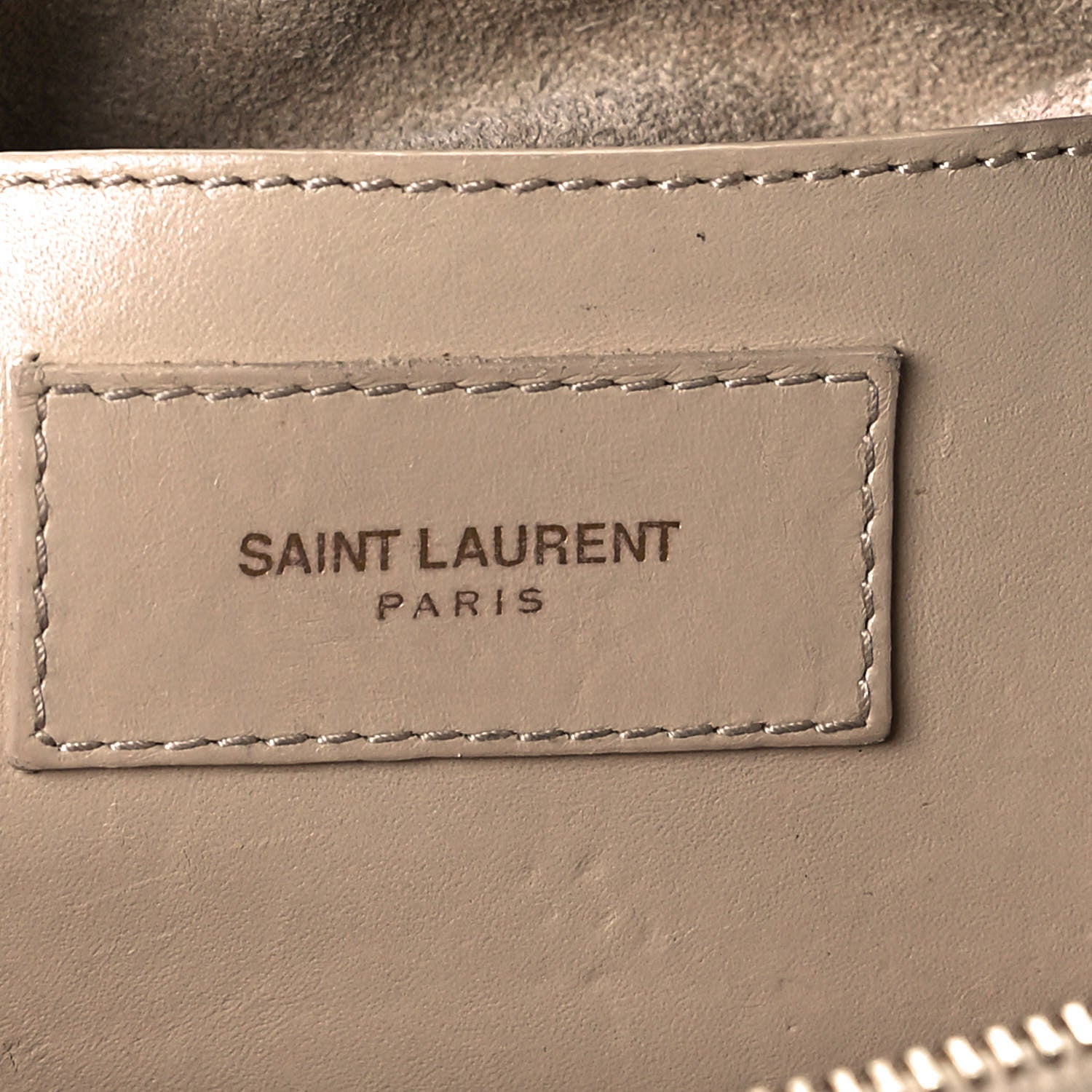 Saint Laurent Calfskin Classic Baby Duffle Beige 6 of 12