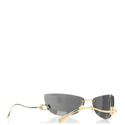 Tiffany Metal TF3112K HardWear Sunglasses Gold Grey 4 of 8