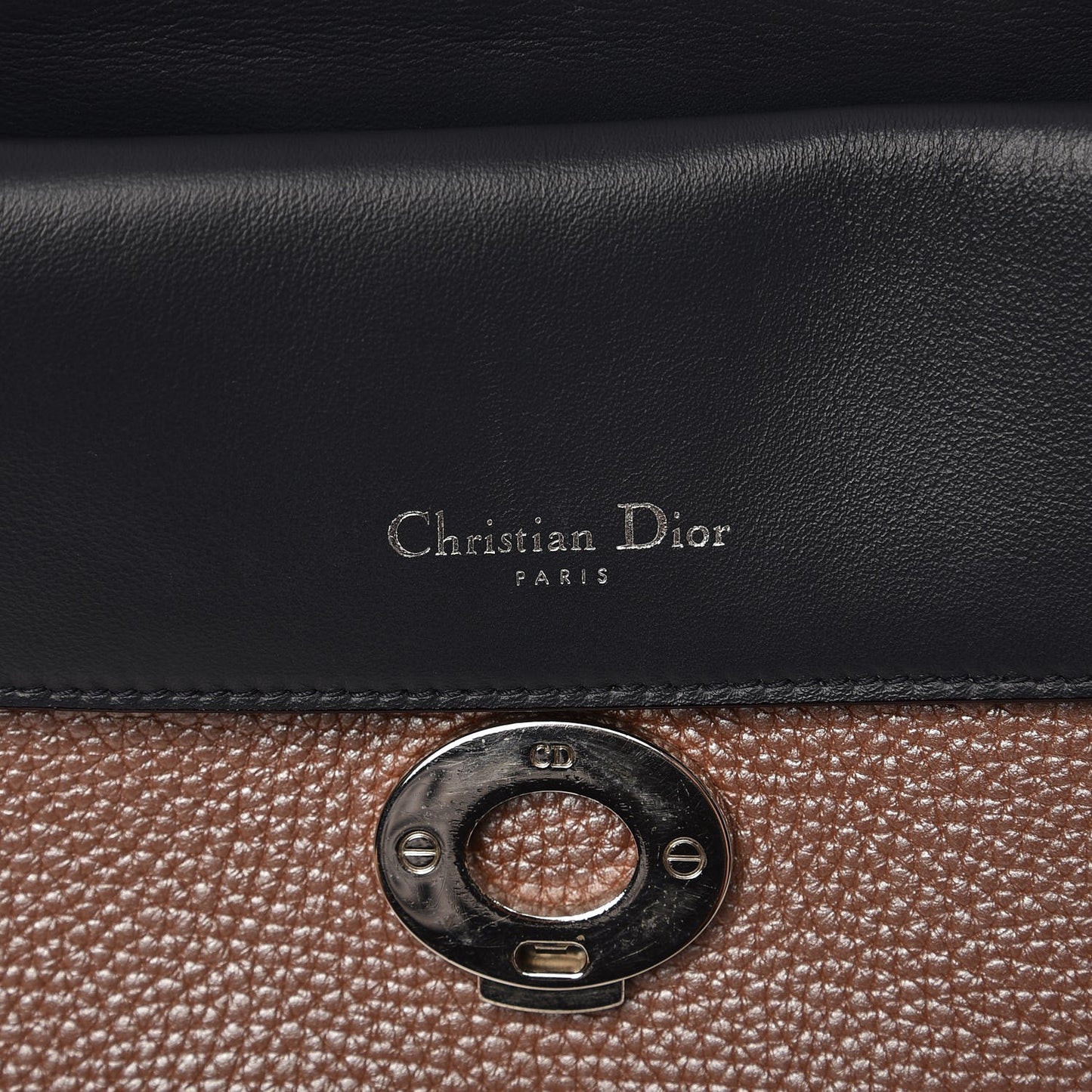 Metallic Bullcalf Small Be Dior Flap Pink