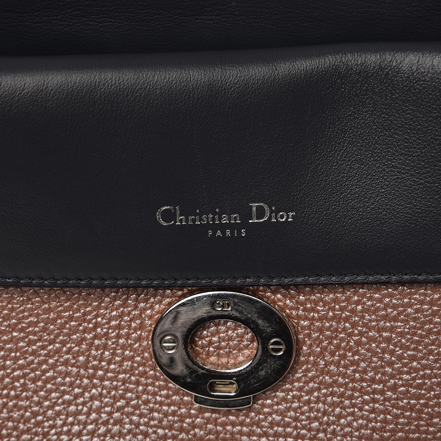Christian Dior Metallic Bullcalf Small Be Dior Flap Pink 6 of 13