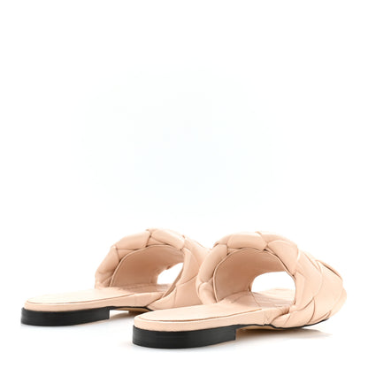 Bottega Veneta Nappa Maxi Intrecciato Lido Flat Sandals 38.5 Bandage 5 of 8