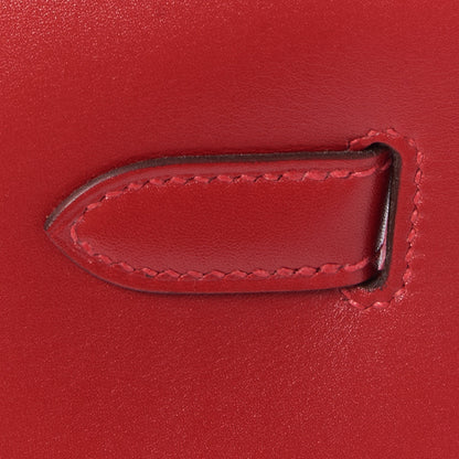 Hermes Tadelakt Kelly Sellier 35 Rouge Vif 9 of 31
