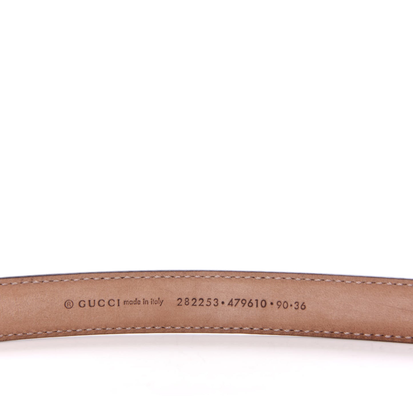 Guccissima Bamboo Tassel Belt 90 36 Purple