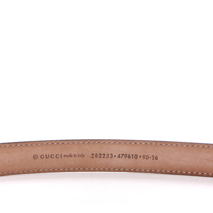 Gucci Guccissima Bamboo Tassel Belt 90 36 Purple 5 of 5