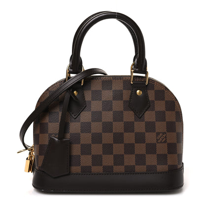 Louis Vuitton Damier Ebene Alma BB 1 of 10