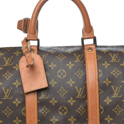 Louis Vuitton Monogram Keepall Bandouliere 50 12 of 13