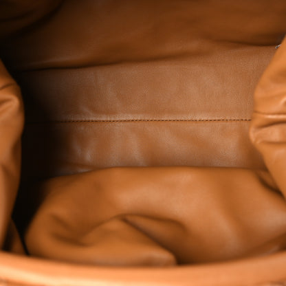 Bottega Veneta Nappa Maxi Intrecciato The Pouch Oversized Clutch Caramel 5 of 9