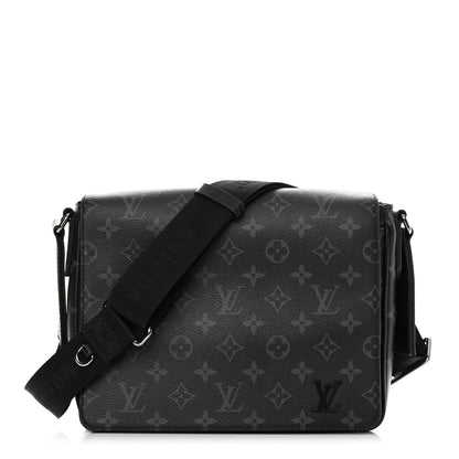 Louis Vuitton Monogram Eclipse District PM NM 1 of 13
