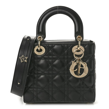 Christian Dior Lambskin Cannage Small My ABCDior Lady Dior Black 1 of 11