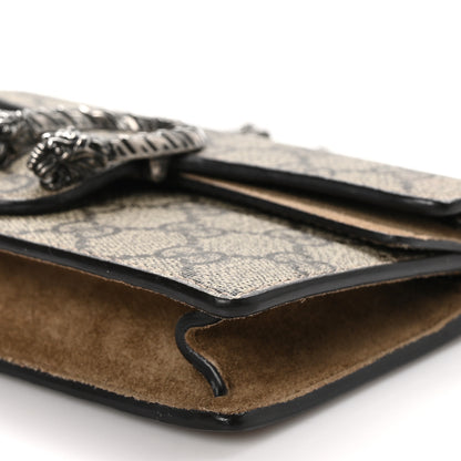 Gucci GG Supreme Monogram Super Mini Dionysus Shoulder Bag Taupe 9 of 9