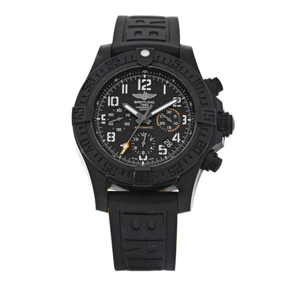 Breitling Breitlight Rubber 45mm Avenger Hurricane Automatic Watch Black XB0180E4 1 of 5