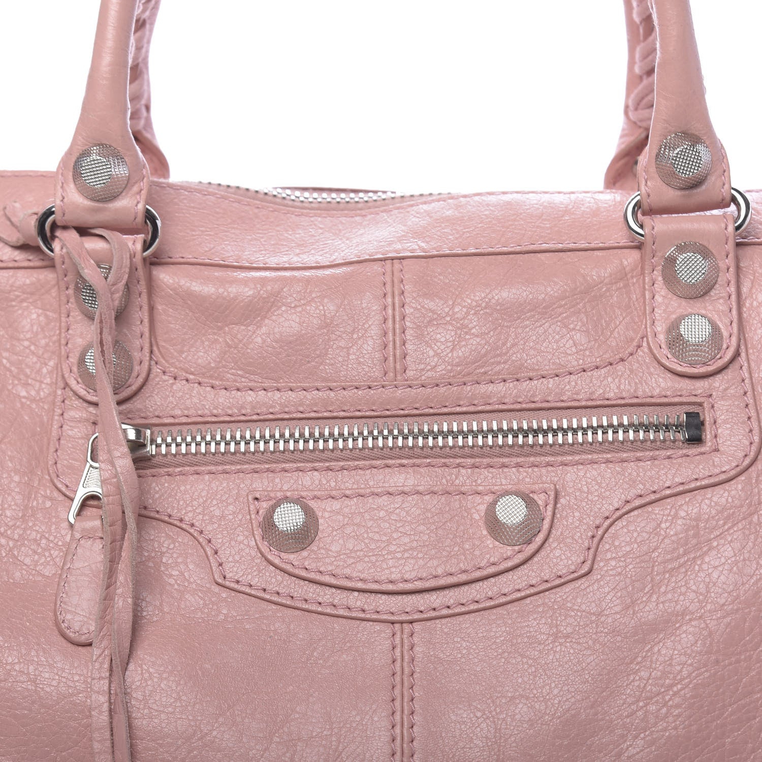 Balenciaga Agneau Giant 12 Silver Hardware Work Rose Peche 17 of 17