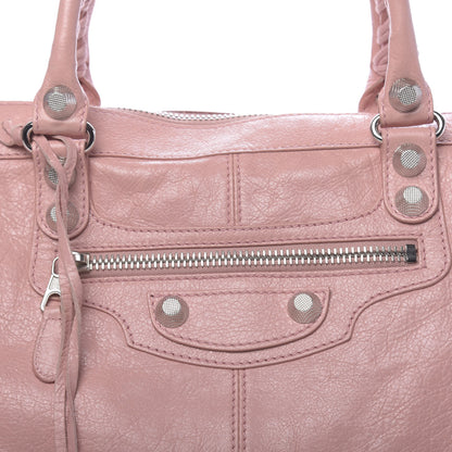 Balenciaga Agneau Giant 12 Silver Hardware Work Rose Peche 17 of 17