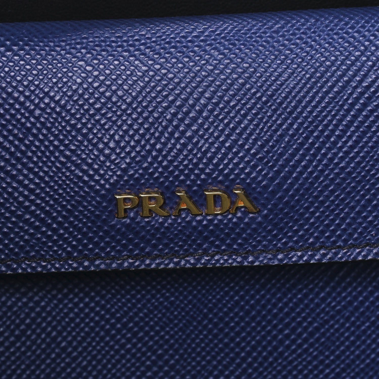 Prada Saffiano Cuir Medium Double Bag Inchiostro 6 of 9