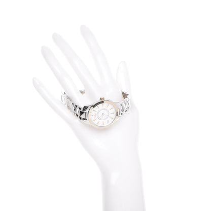 Christian Dior Stainless Steel 18K Rose Gold Diamond Mother of Pearl 32mm Dior VIII Montaigne Quartz Watch 2 of 6