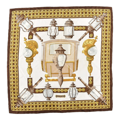 Hermes Silk Feux de Route Scarf 90 1 of 5