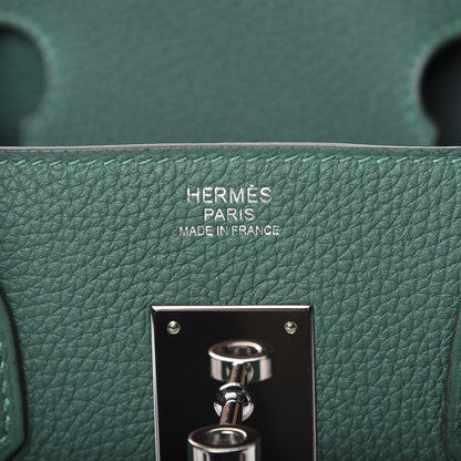 Hermes Togo Birkin 30 Malachite 6 of 11
