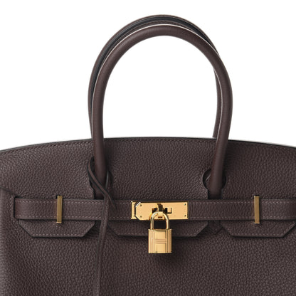 Hermes Togo Birkin 30 Chocolate 10 of 11