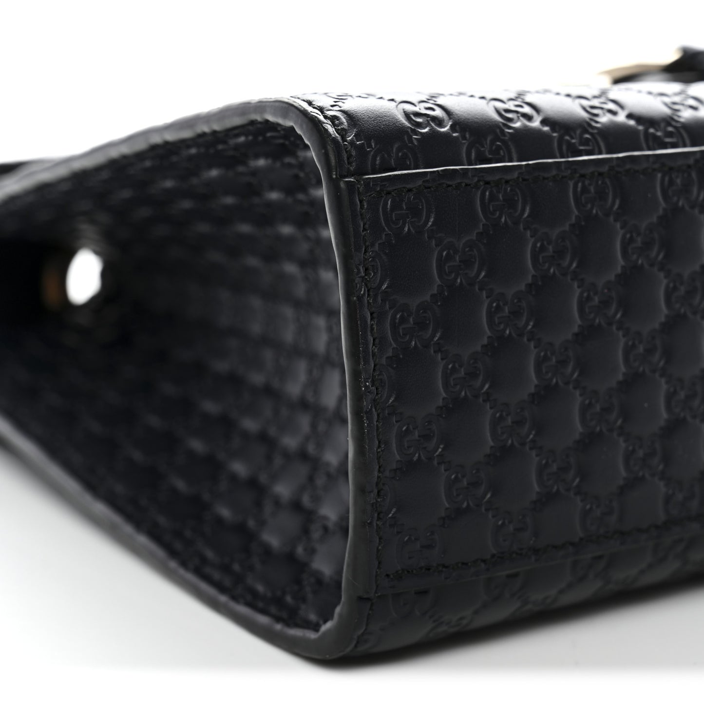 Microguccissima Medium Emily Chain Shoulder Bag Blue