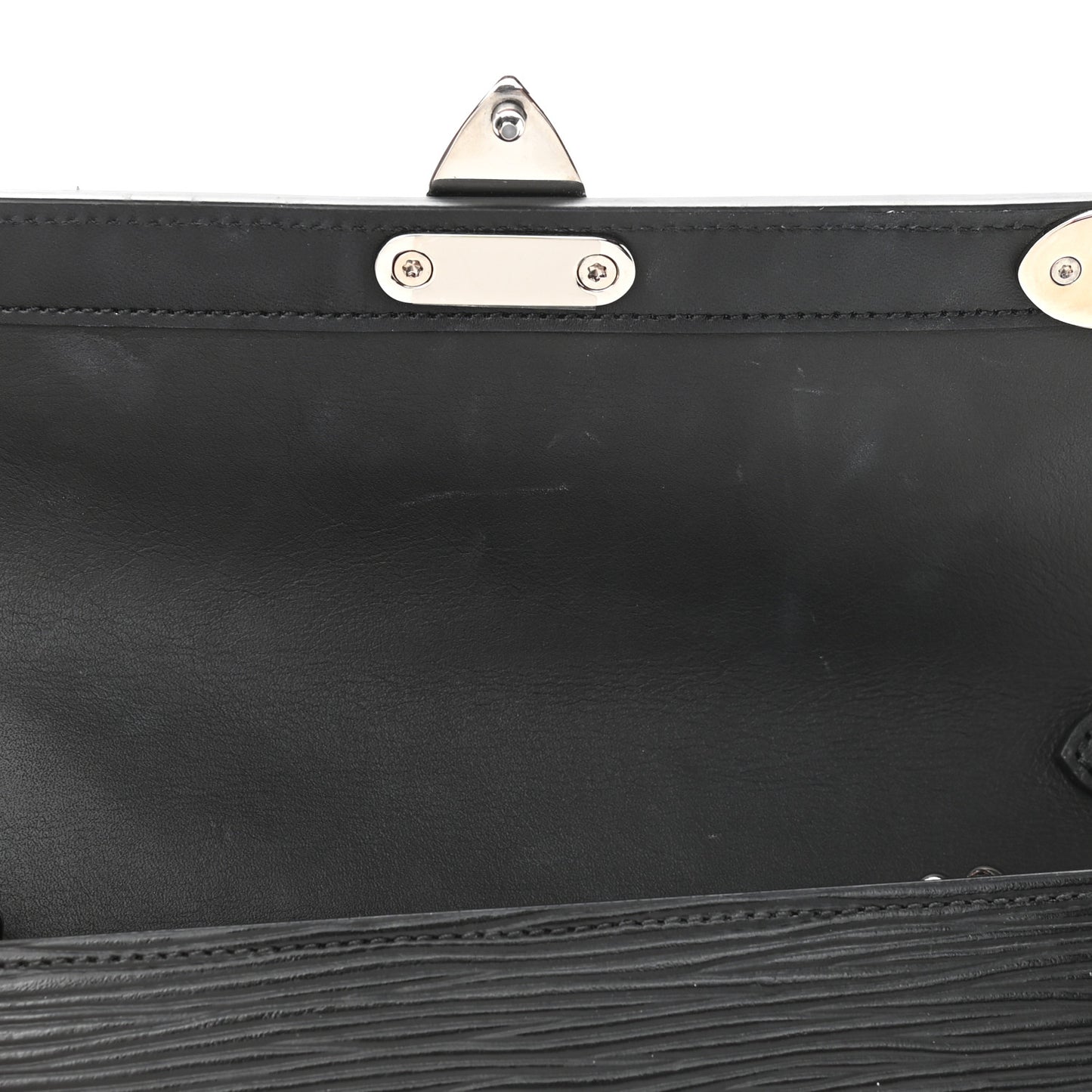 Epi Trunk Chain Wallet Black
