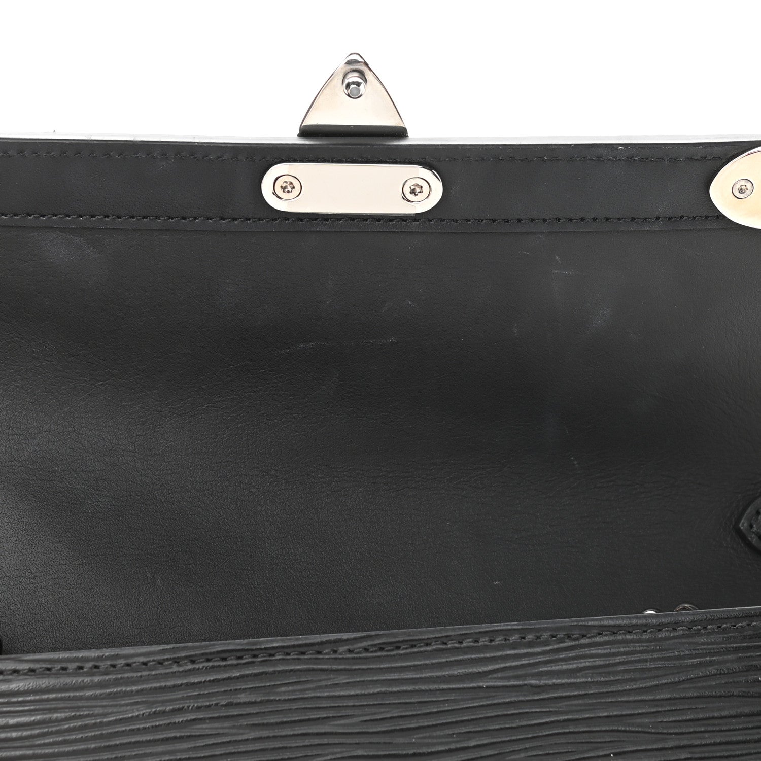 Louis Vuitton Epi Trunk Chain Wallet Black 9 of 11