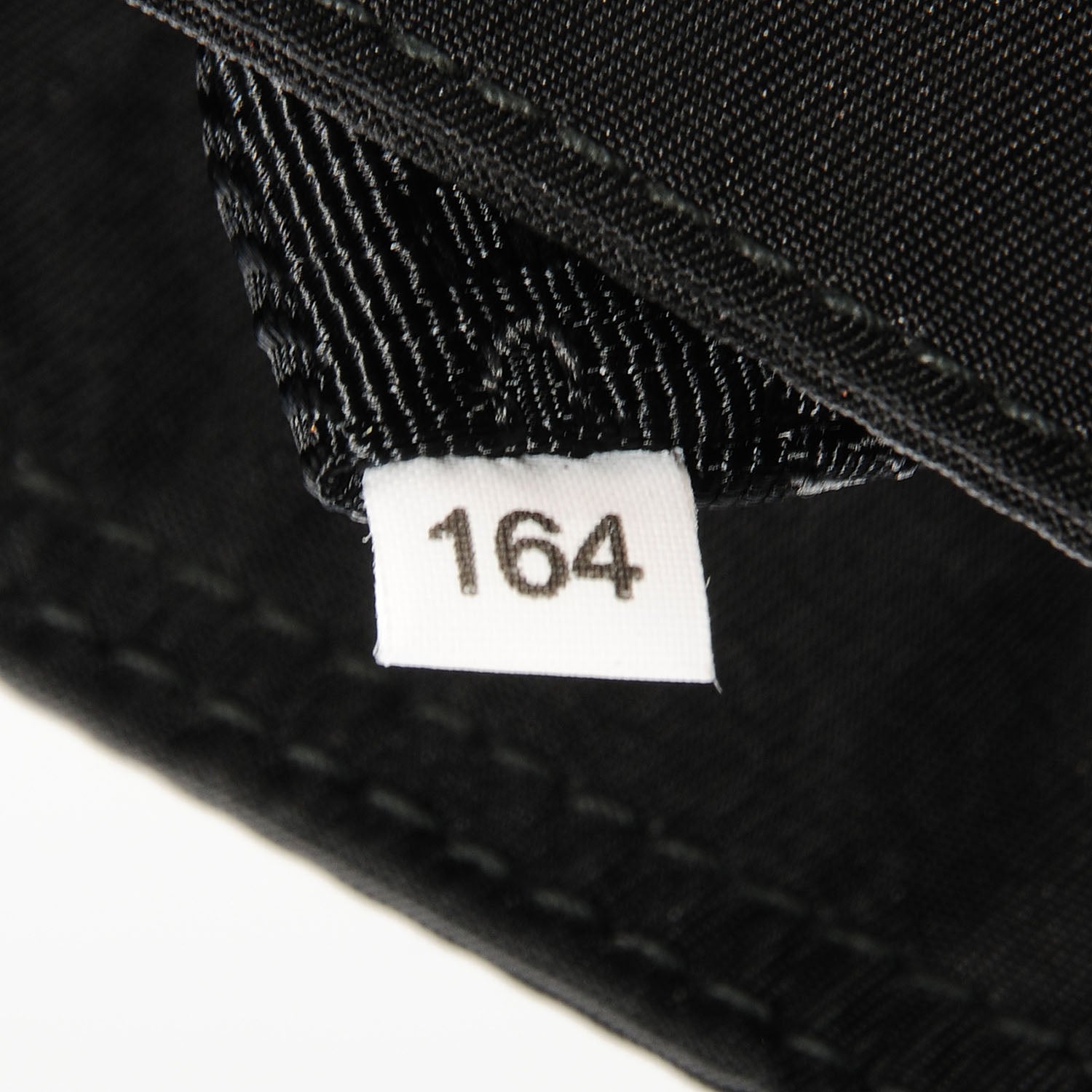 Prada Nylon Small Flat Messenger Bag Black 12 of 13