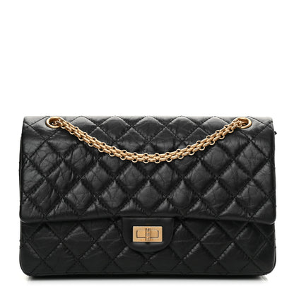 Chanel Aged Calfskin Quilted 2.55 Reissue 226 Flap Black 1 of 10
