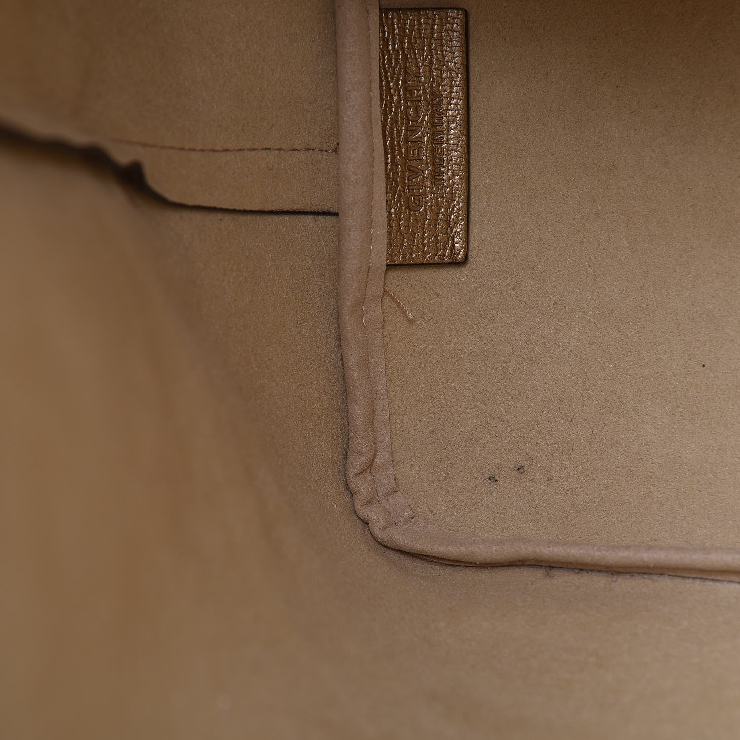 Givenchy Metallic Goatskin Large Antigona Tote Gold 10 of 13