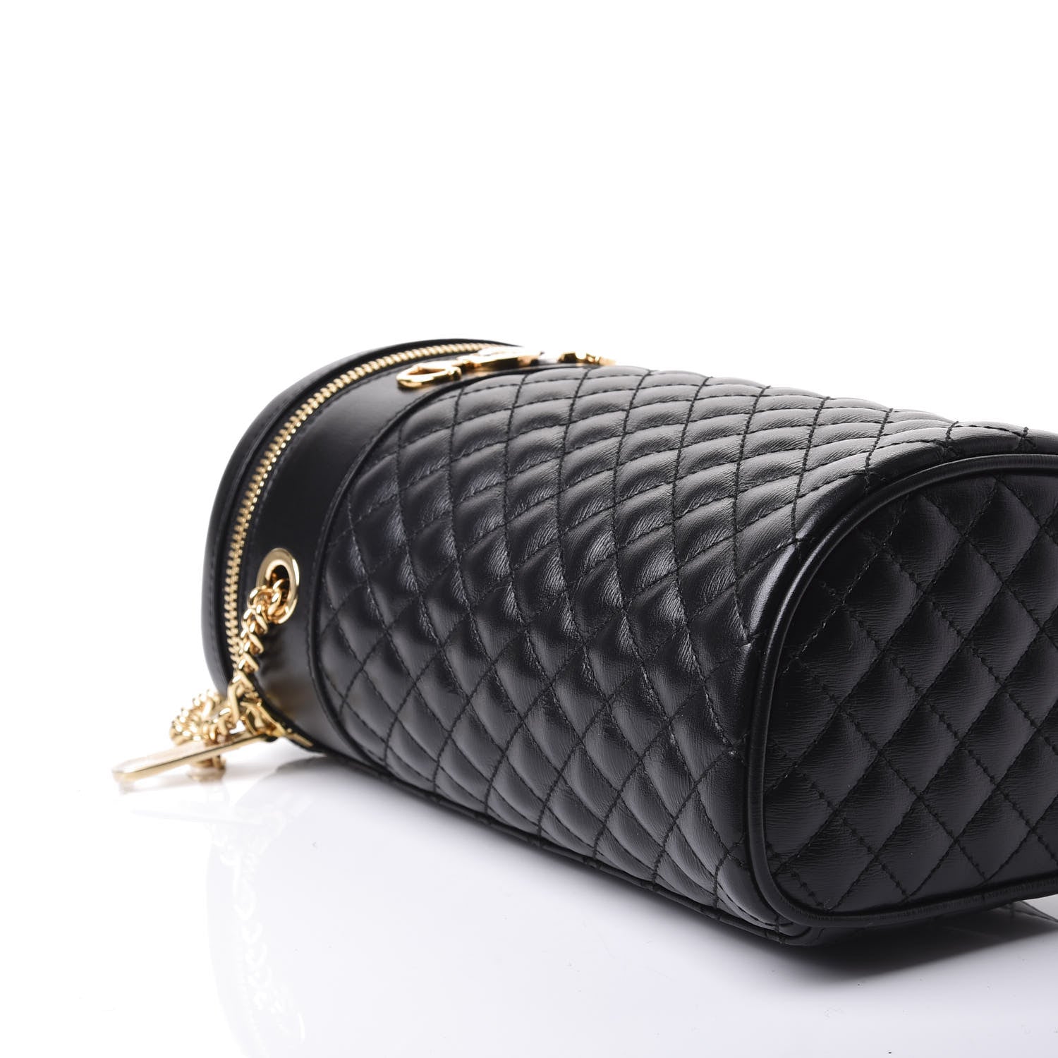 Gucci Calfskin Trapuntata Zumi Belt Bag Black 6 of 12