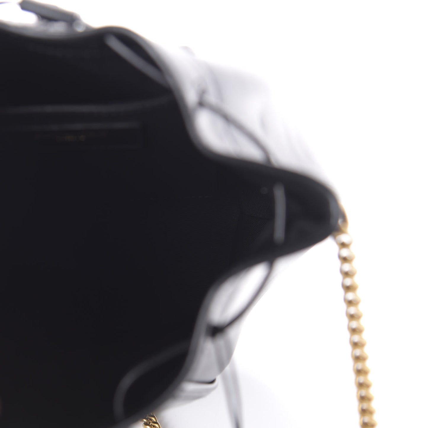 Smooth Calfskin Small Talitha Bucket Bag Black