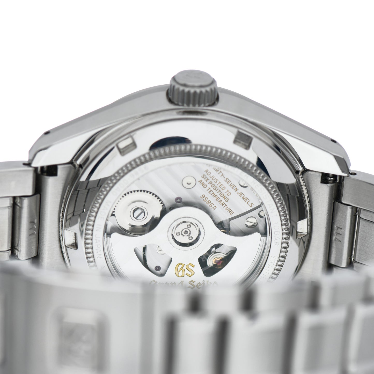 Stainless Steel 40mm Mechanical High-Beat 36000 GMT Automatic Watch Black SBGJ203