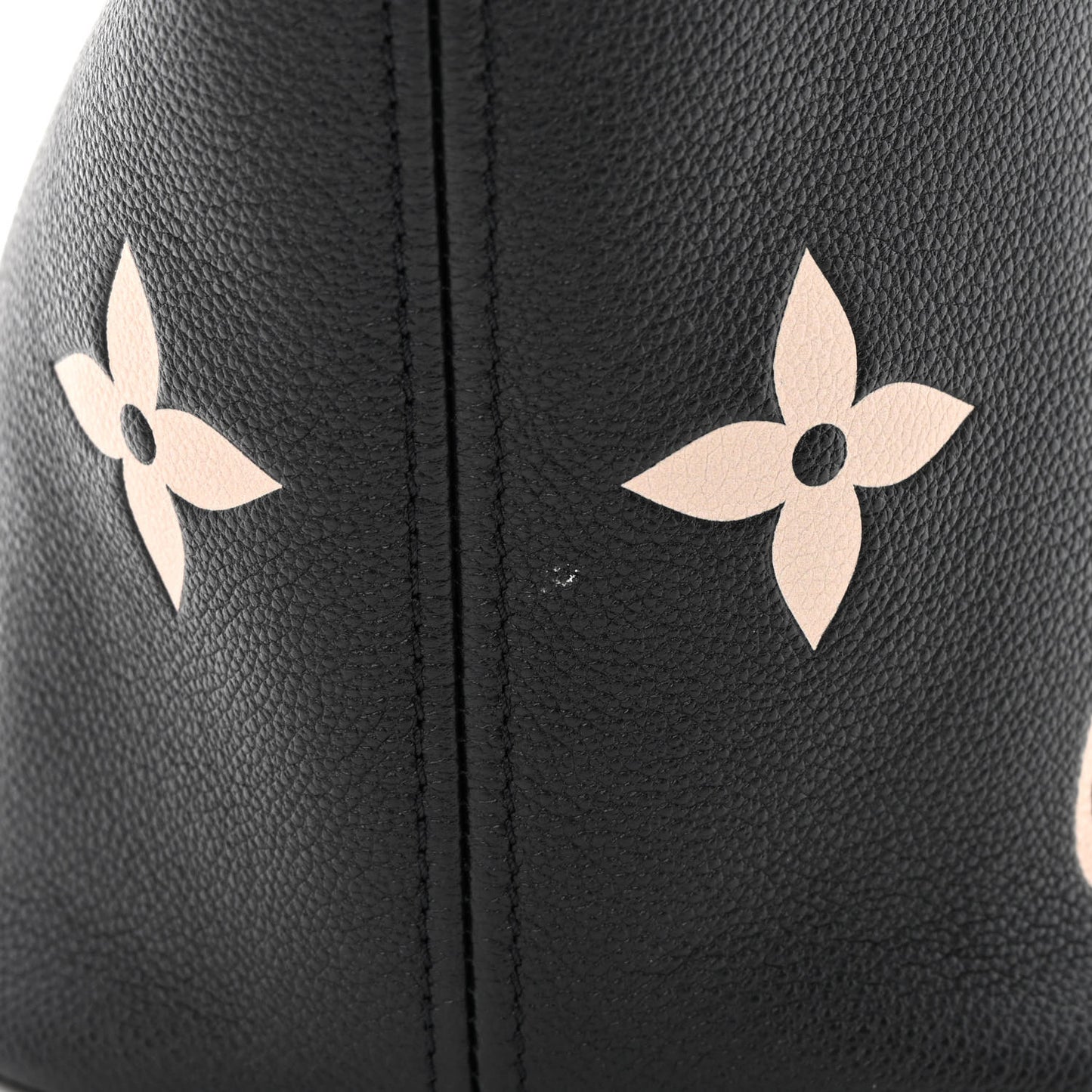 Empreinte Monogram Giant Neverfull MM Black Beige