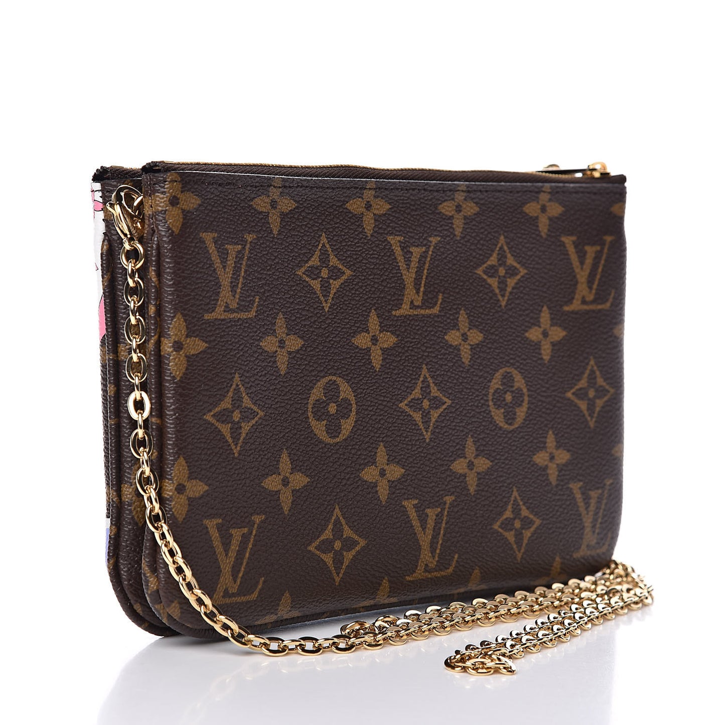 Monogram 2019 Christmas Animation Double Zip Pochette