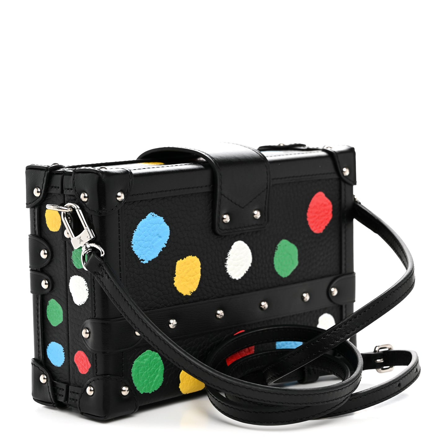 LV X YK Taurillon Petite Malle Black