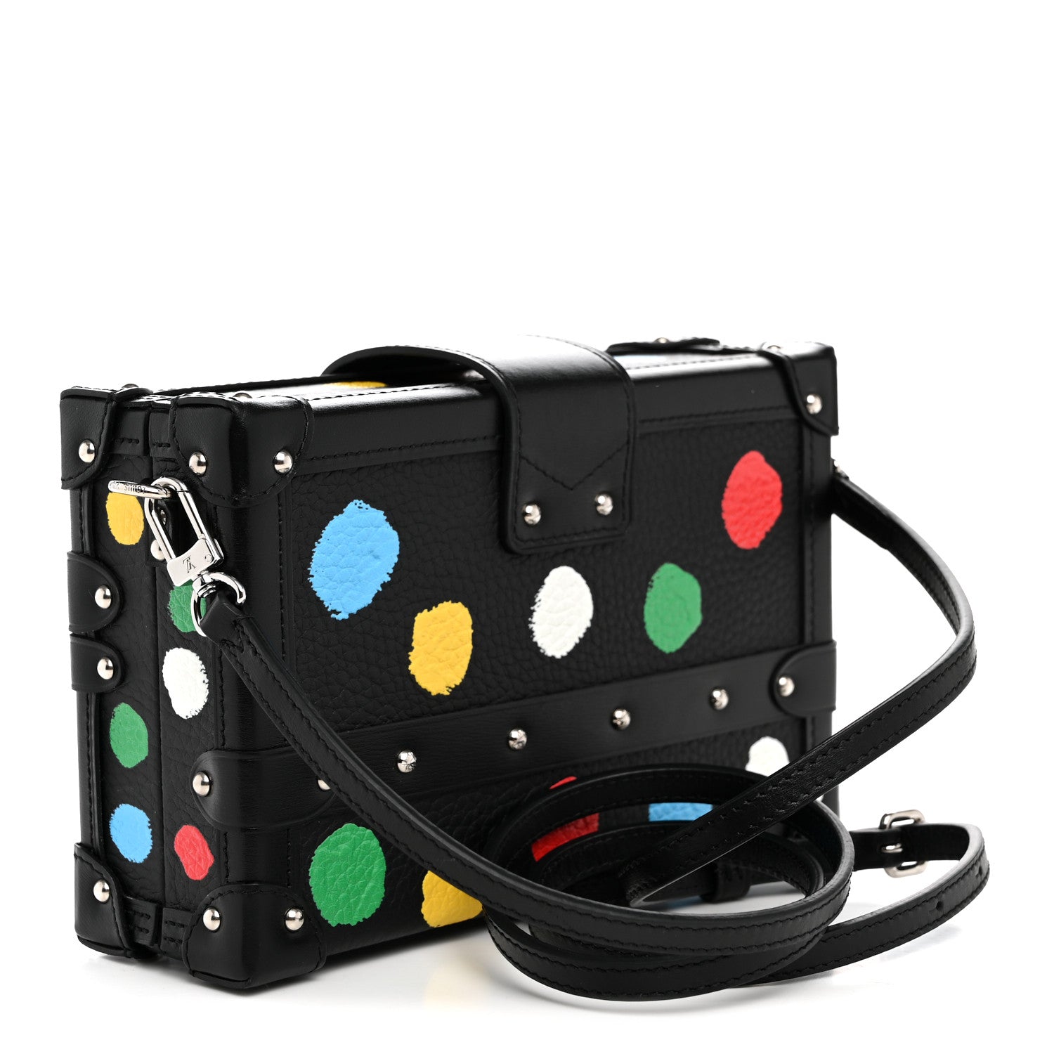 Louis Vuitton LV X YK Taurillon Petite Malle Black 3 of 9