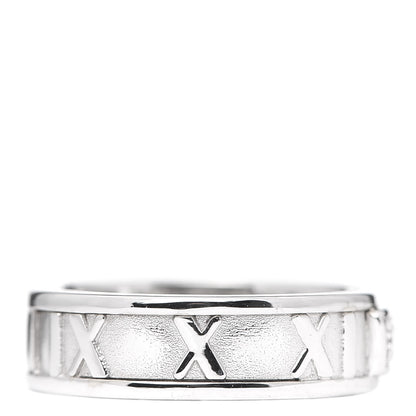 Tiffany 18K White Gold Diamond Atlas Ring 47 4 5 of 7