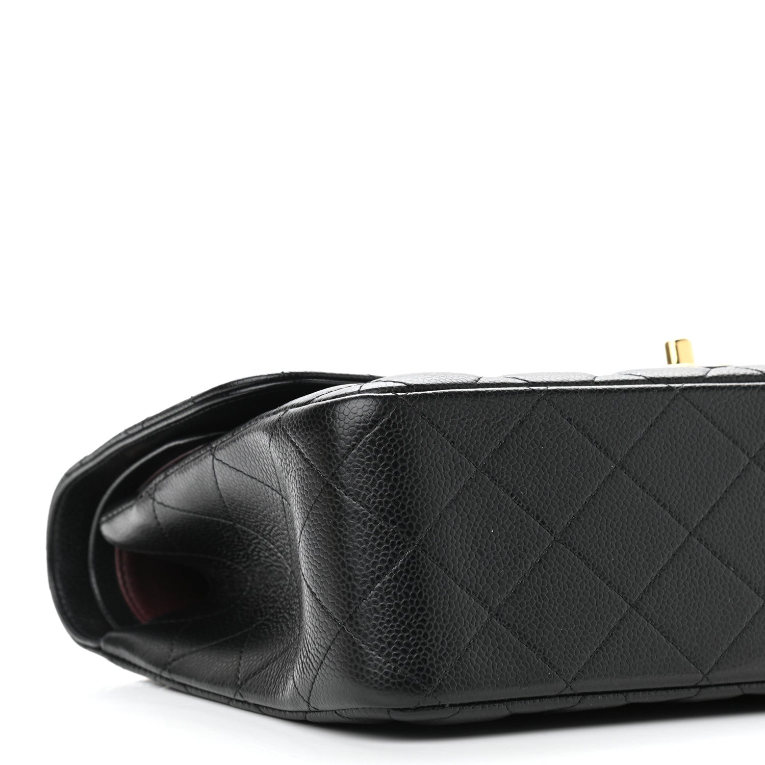 Chanel Caviar Quilted Jumbo Double Flap Black 12 of 13