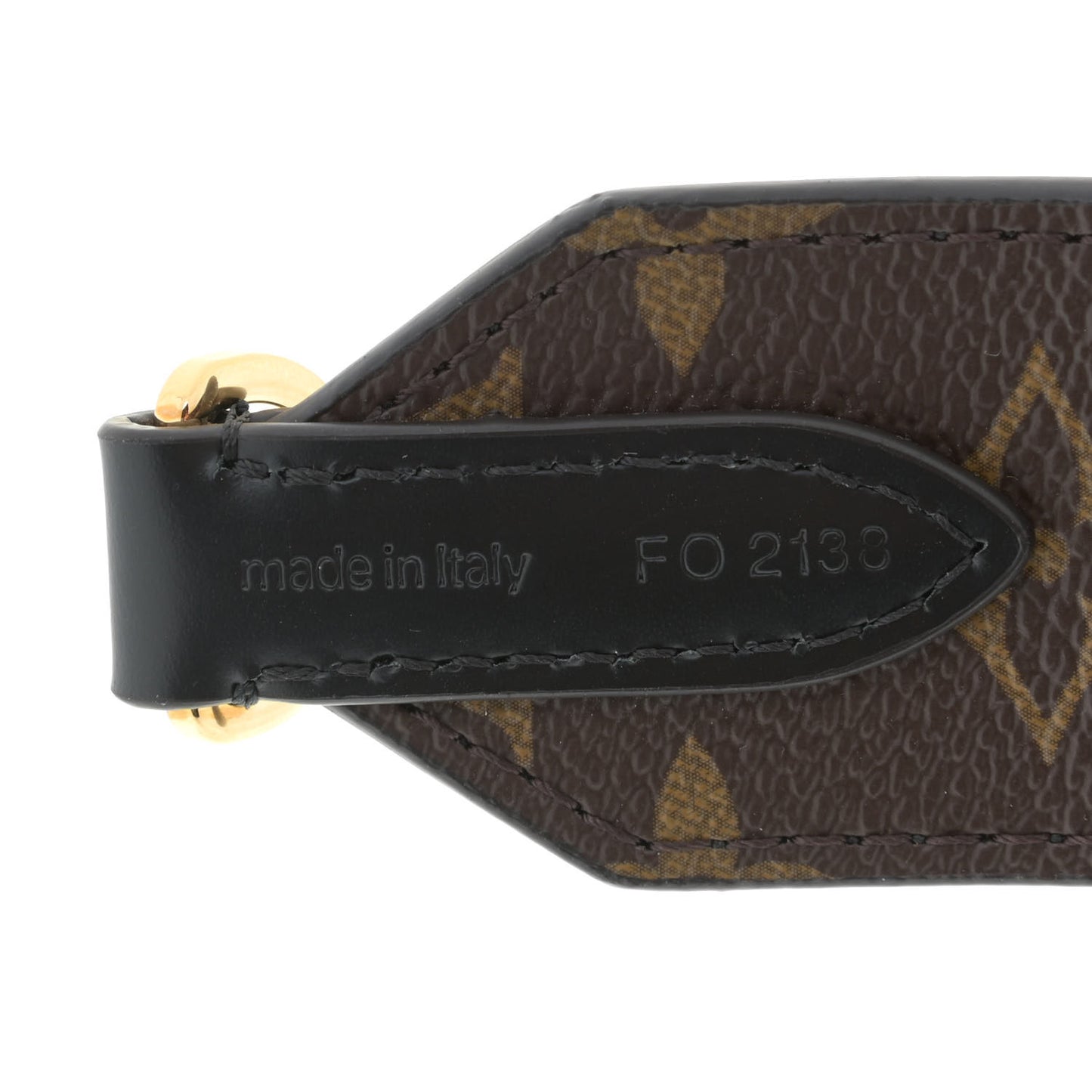 Monogram Printed Bandouliere Reversible Shoulder Strap