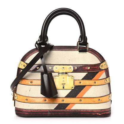 Louis Vuitton Transformed Canvas Time Trunk Alma BB Beige 1 of 9