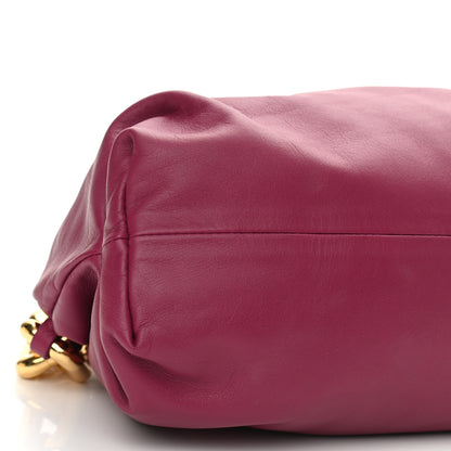 Bottega Veneta Calfskin The Pouch Chain Cinnabar 9 of 12