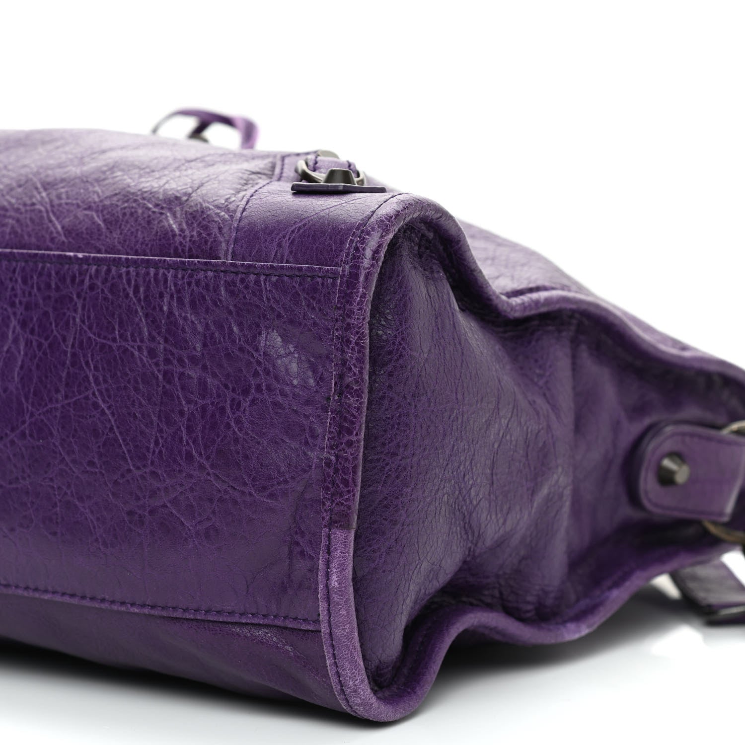 Balenciaga Agneau Classic Hardware City Dark Violet 9 of 14