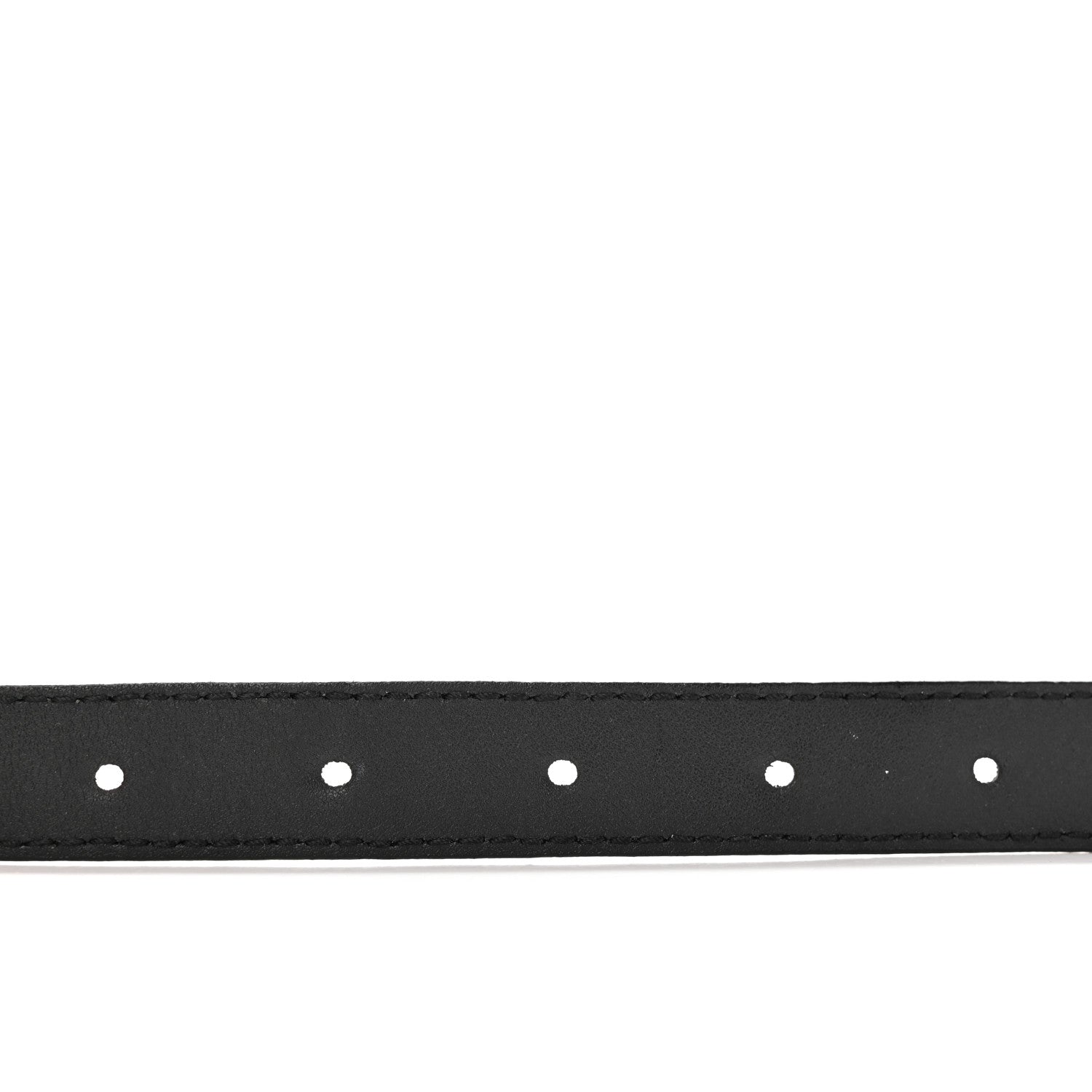 Gucci Calfskin Double G 20mm Belt 85 34 Black 5 of 6
