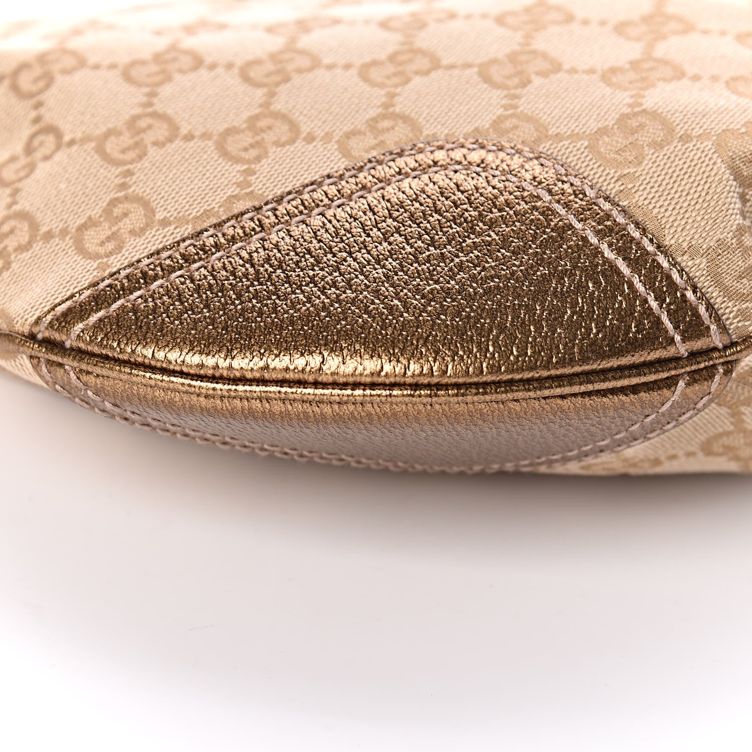 Gucci Monogram Small Princy Hobo Gold 5 of 10