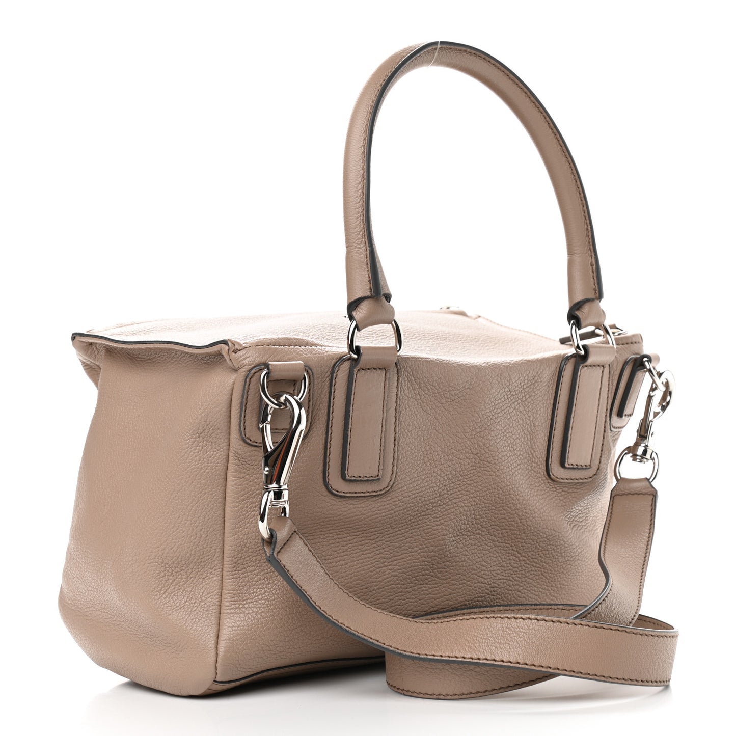 Sugar Goatskin Large Pandora Beige