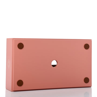 Hermes Lacquered Wood K-Box Tissue Box Pivoine Poudre 4 of 8