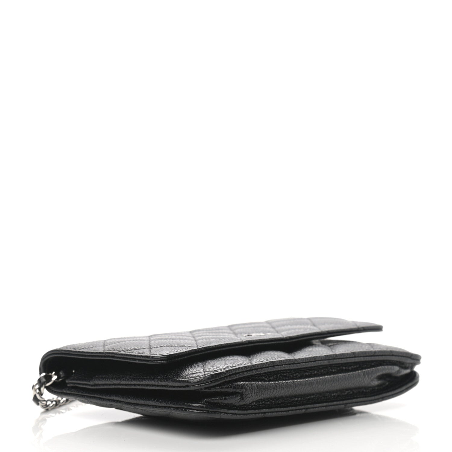 Chanel Caviar Quilted Wallet On Chain WOC Black 4 of 11