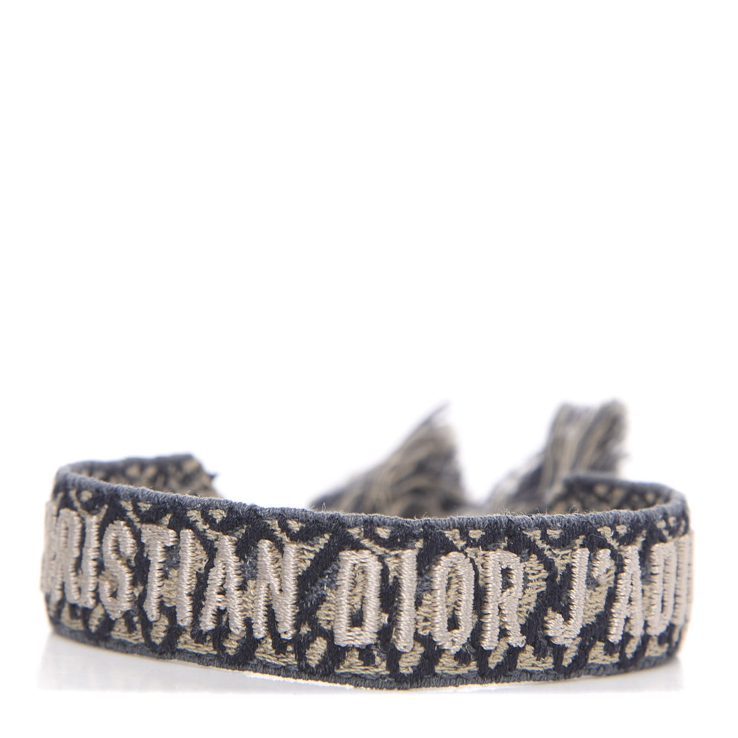 Woven Cotton J'Adior Friendship Bracelet Blue