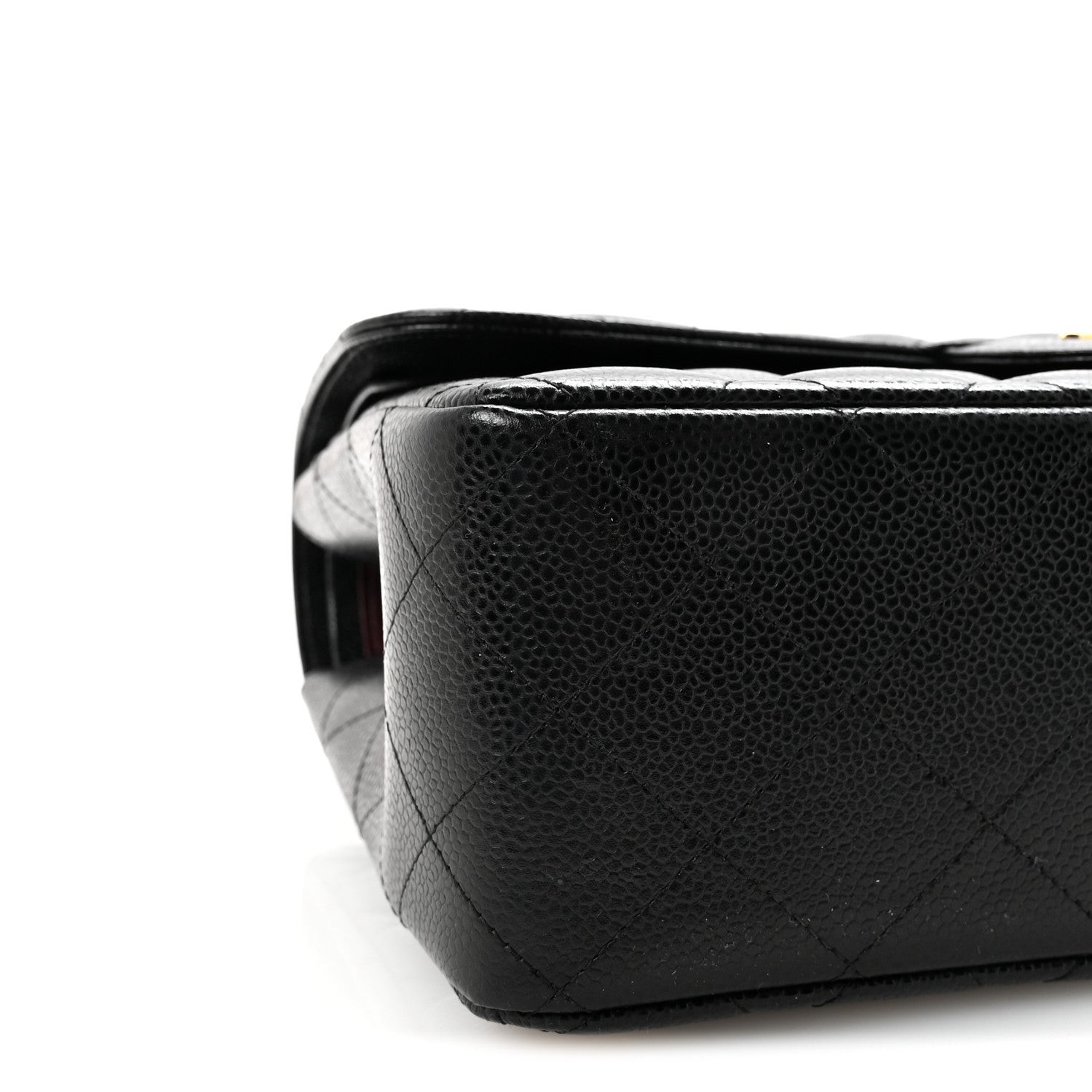 Chanel Caviar Quilted Jumbo Double Flap Black 9 of 11