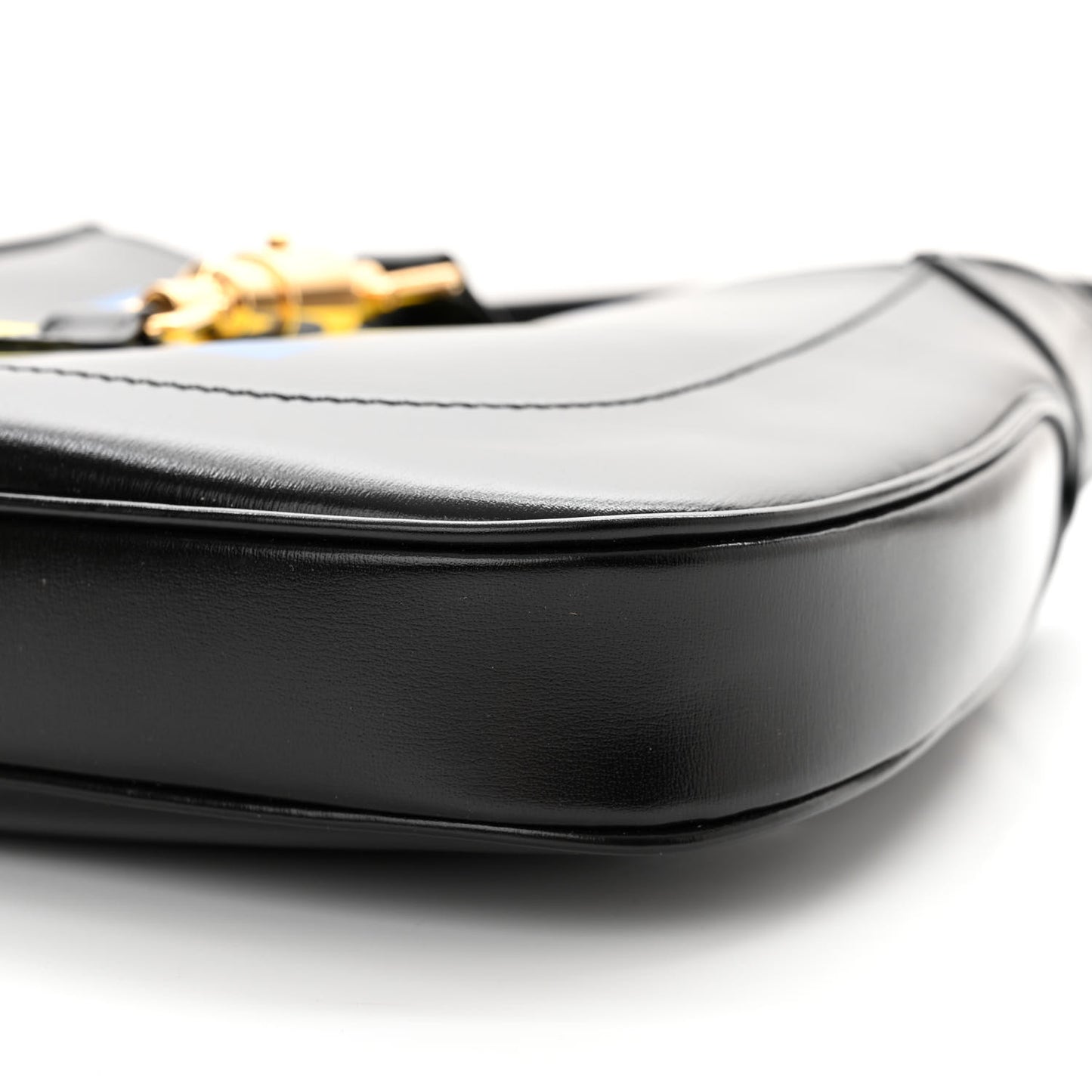 Calfskin Geometric Small Jackie 1961 Hobo Black